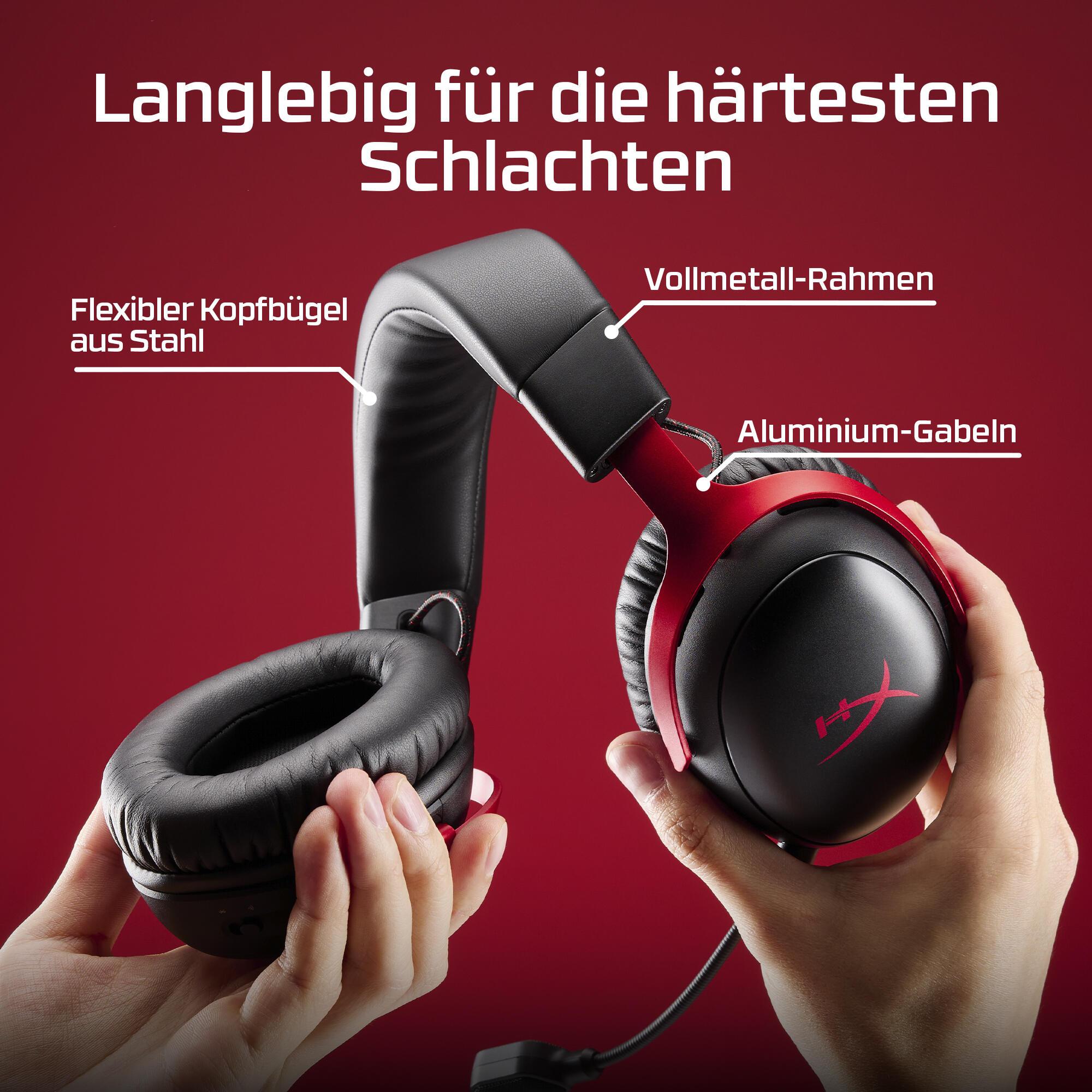 HyperX Cuffia Cloud III S Wireless / A59Z0AA Rosso Standard