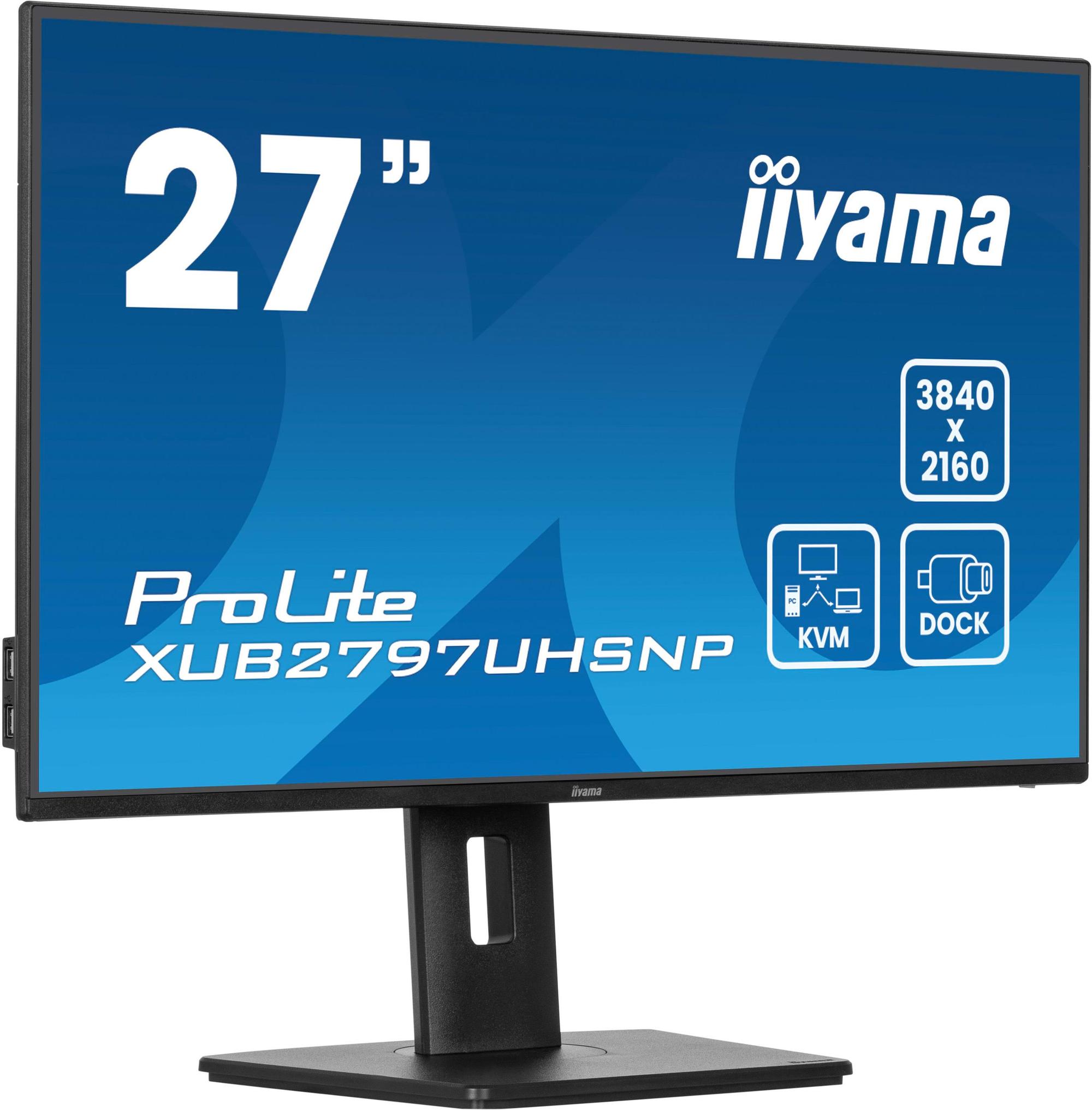 iiyama Monitor ProLite XUB2797UHSNP / XUB2797UHSNP-B1 Negro 68,6 cm (27")