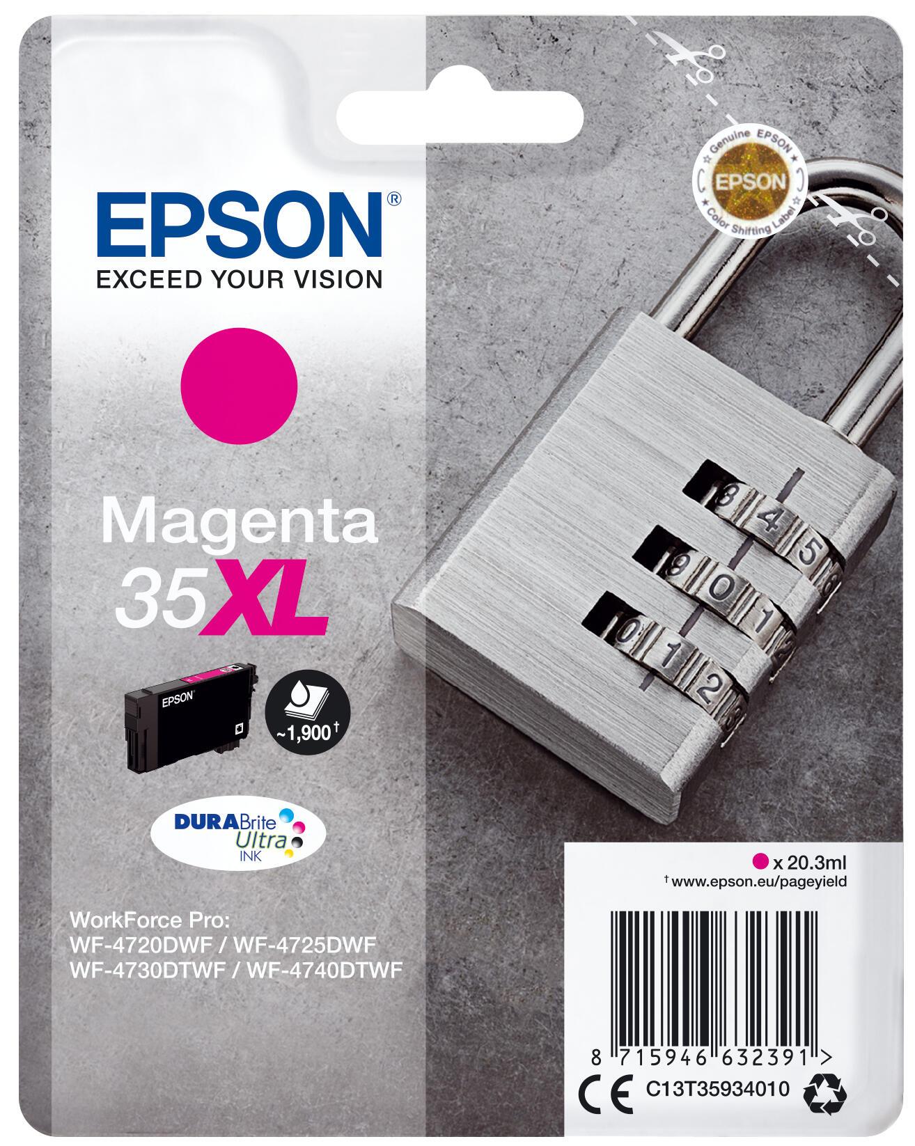 Epson Inchiostro 35XL / C13T35934010 Magenta XL