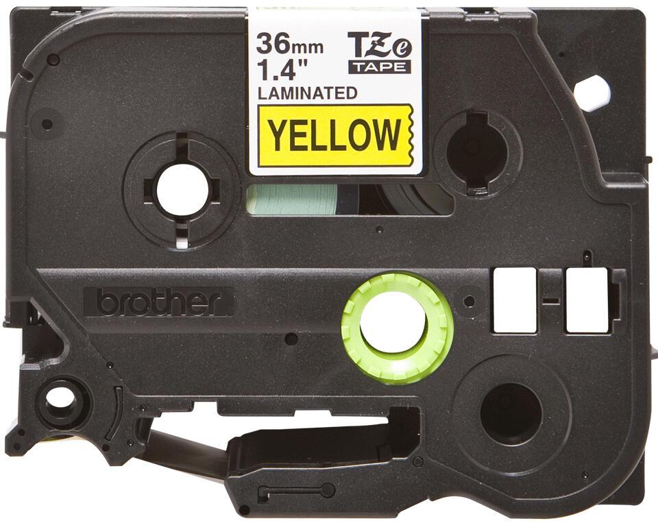 Brother Colour ribbon TZE-661 / TZE661 Black, yellow