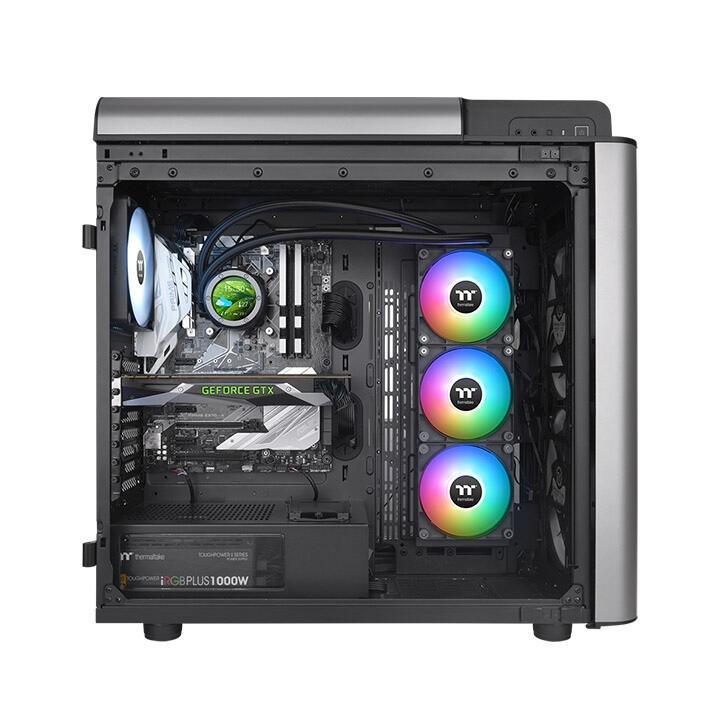 Thermaltake Raffreddamento ad acqua TH360 V2 Ultra ARGB Sync / CL-W384-PL12SW-A Nero