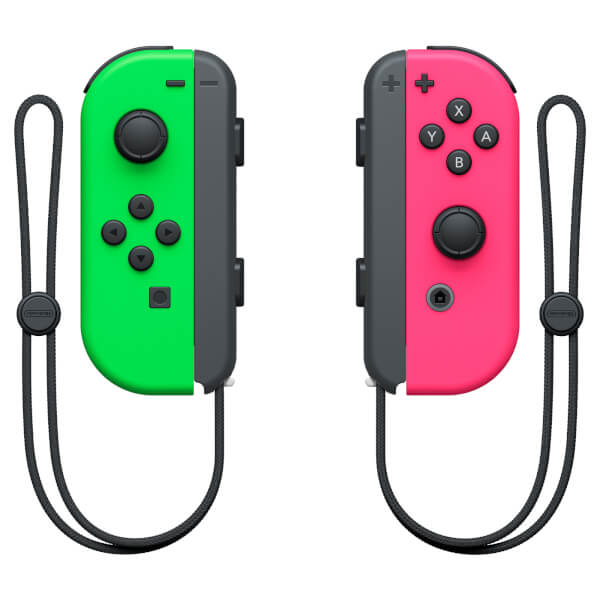 Nintendo Controlador Joy-Con / 2512366 Verde Neón y Rosa Neón