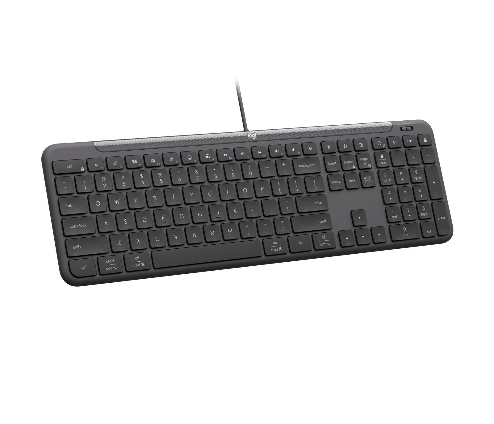 Logitech Clavier Signature Slim Wired K620 DE / 920-013327 Graphite