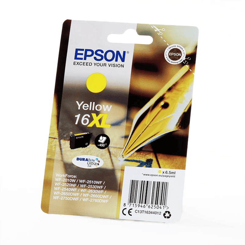 Epson Inchiostro 16XL / C13T16344012 Giallo XL