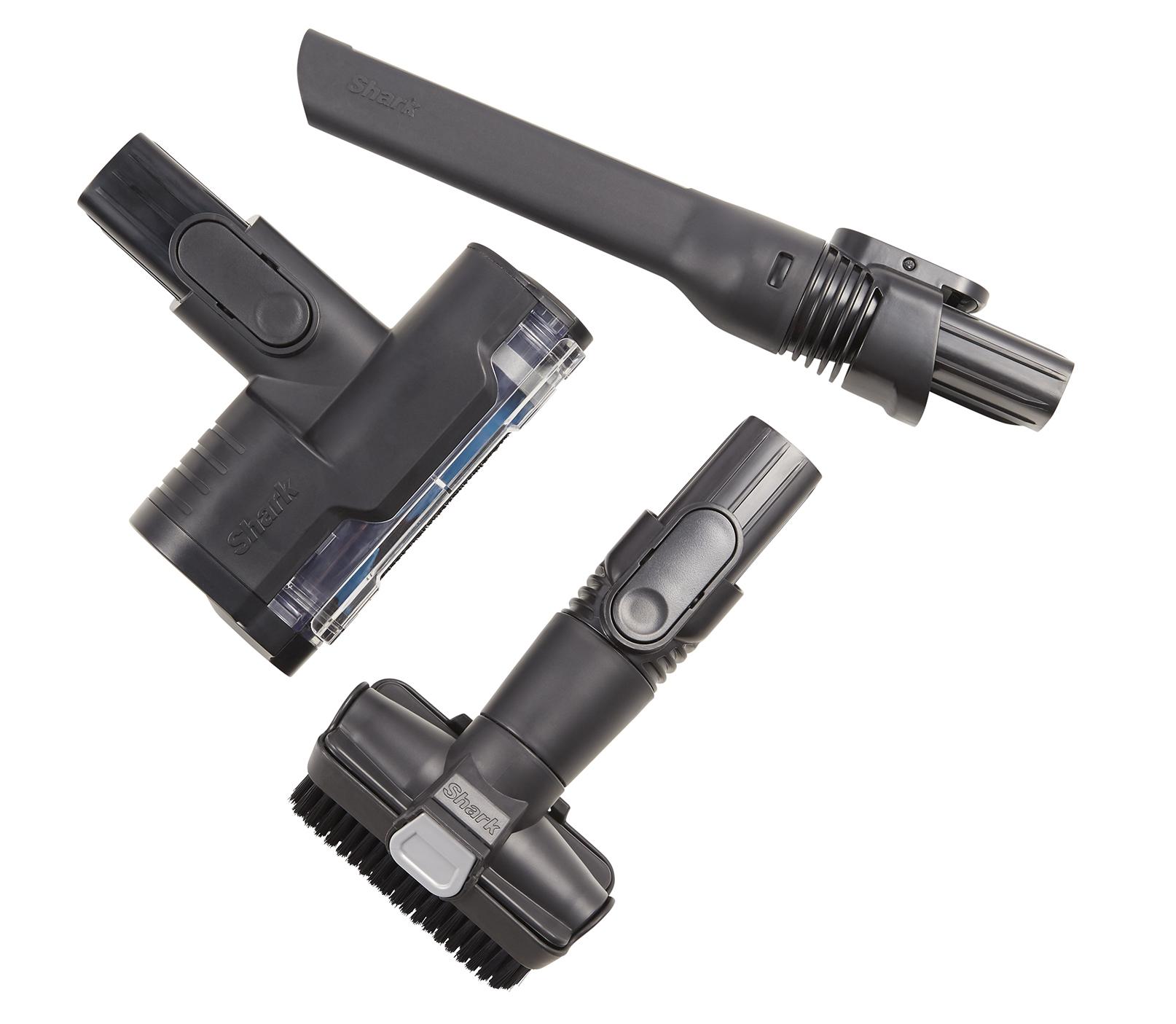 SharkNinja Aspirapolvere a bastone Shark DuoClean PowerFins / IZ300EUT Nero, Borgogna