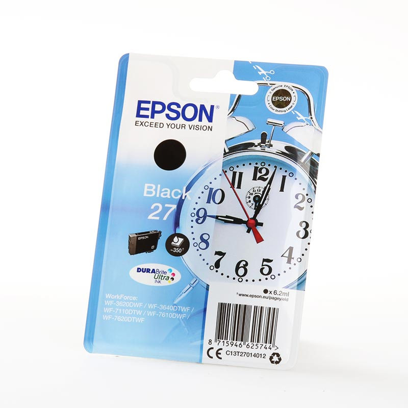 Epson Encre 27 / C13T27014012 Noir