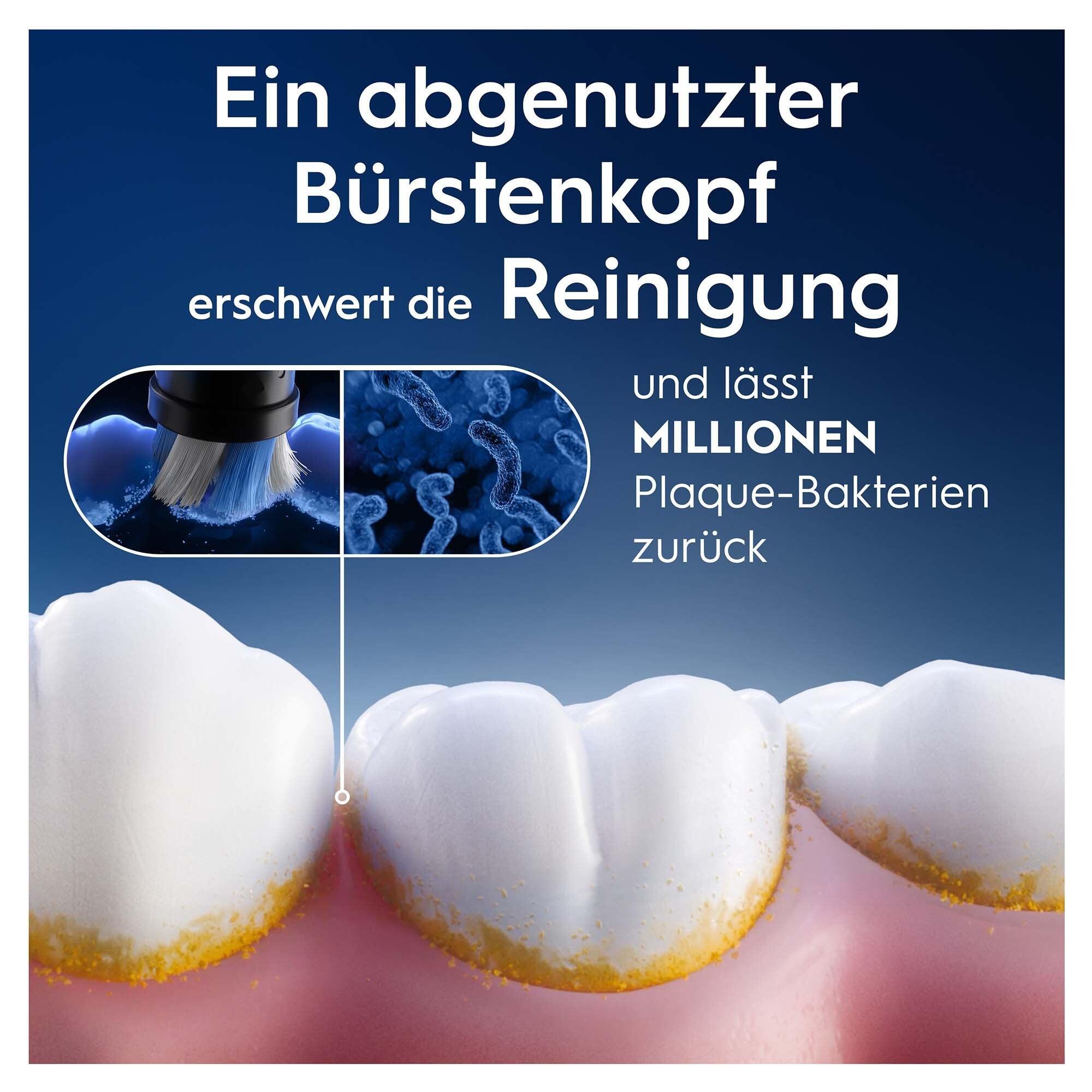 Oral-B Attachable toothbrush iO Ultimative Reinigung / 8700216373807 Black Doppelpack