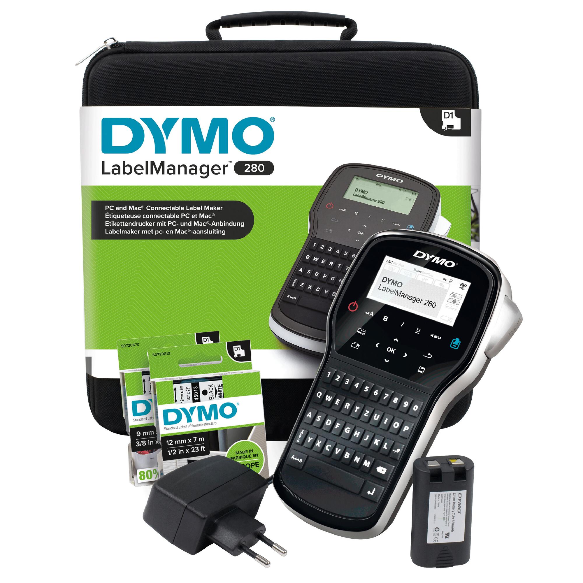 DYMO Dispositivo di etichettatura LM280KO / S0968990 Nero, argento