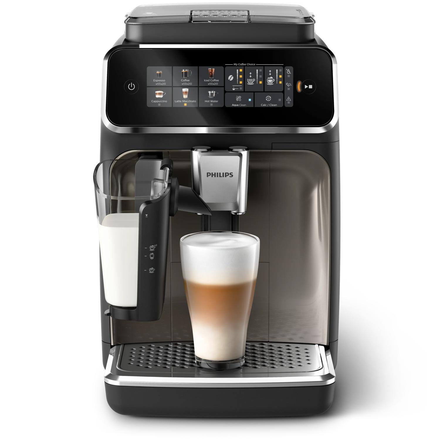 Philips Máquina de café totalmente automática Series 3300 / EP3347/90 Negro, plata