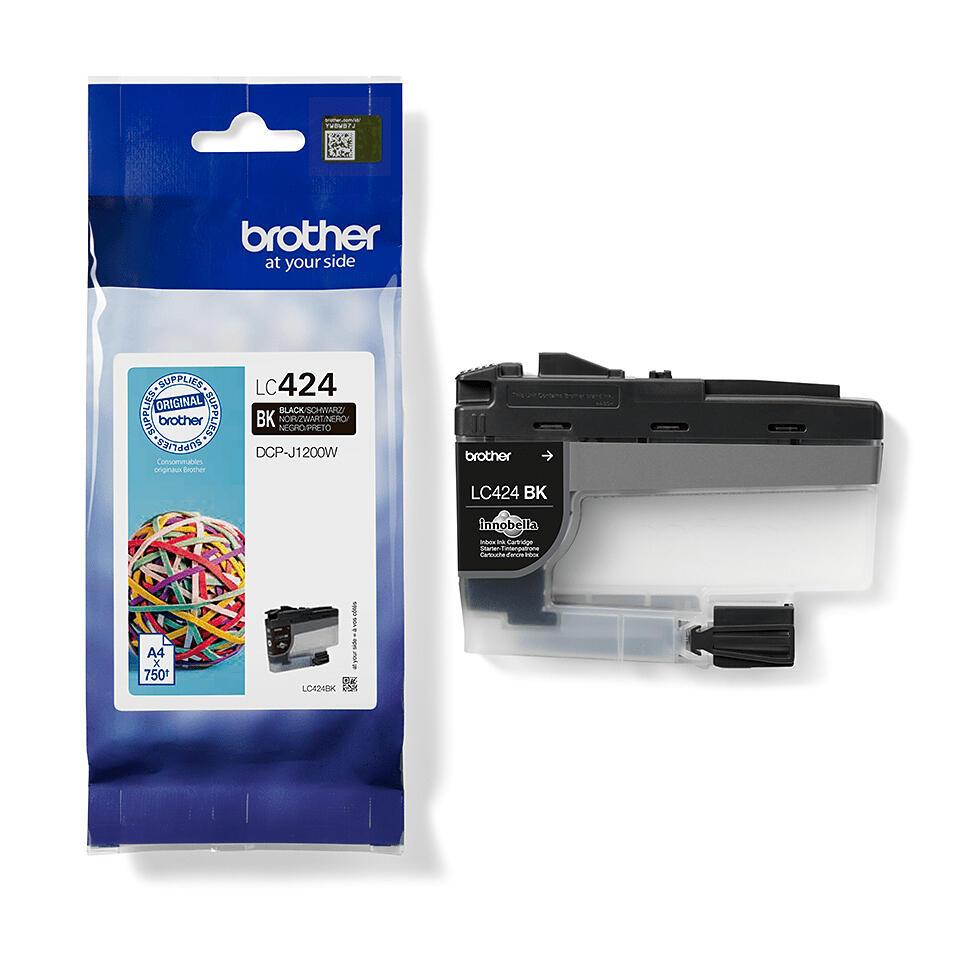 Brother Encre LC-424BK / LC424BK Noir Standard