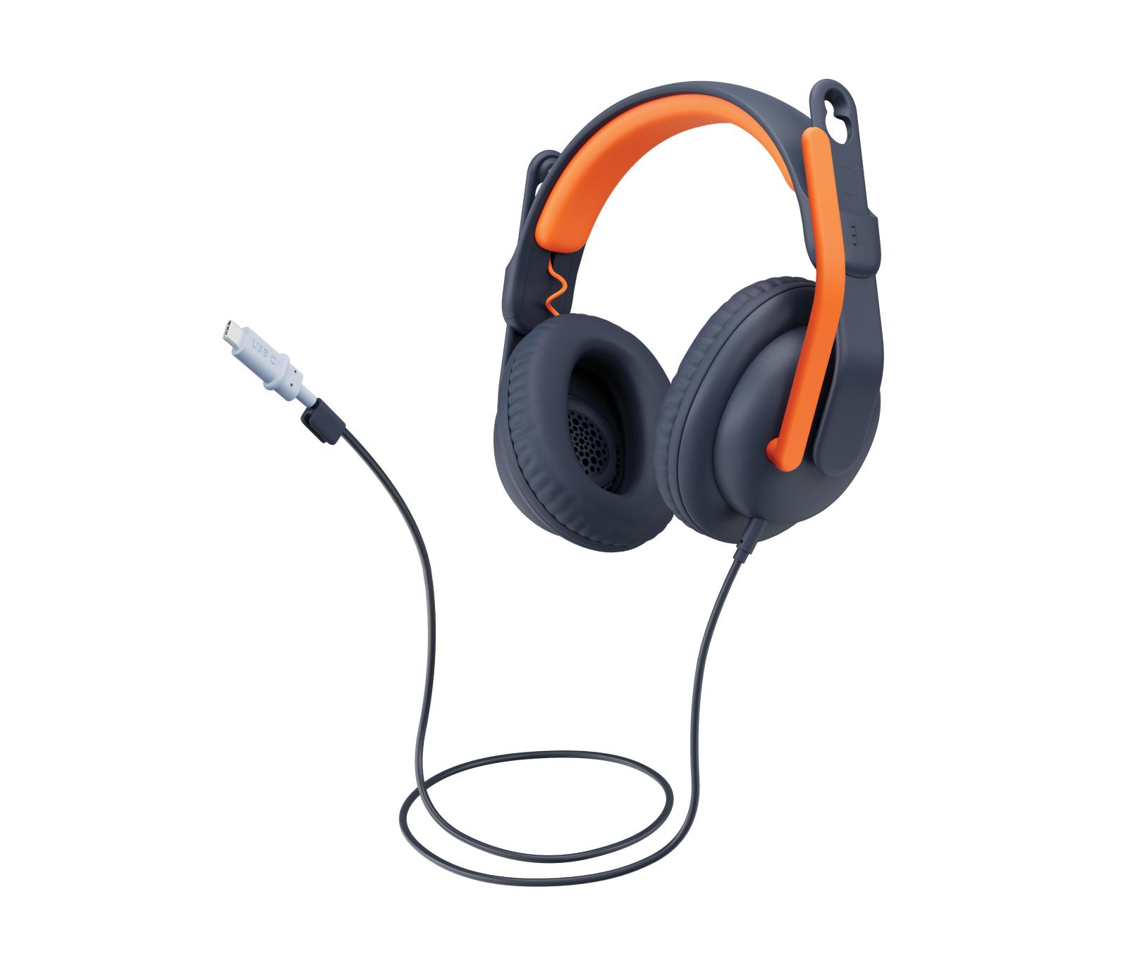 Logitech Auriculares Zone Learn / 981-001389 Azul, naranja