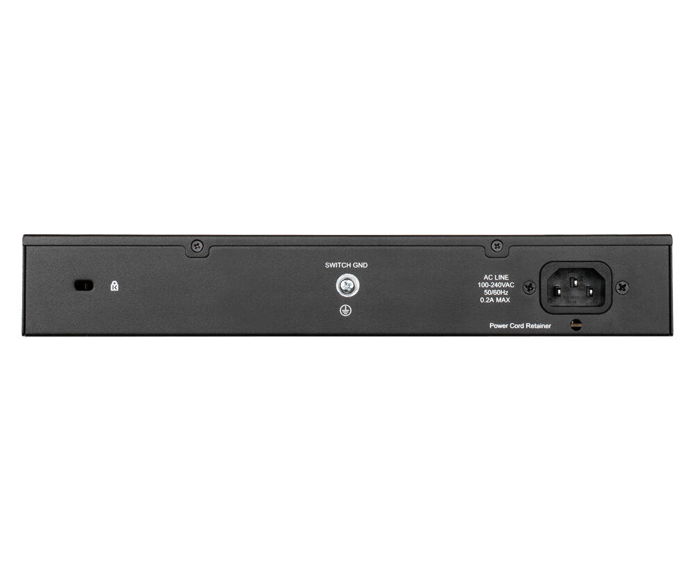 D-Link Interruptor DGS-1100-24P V2 / DGS-1100-24PV2/E Negro