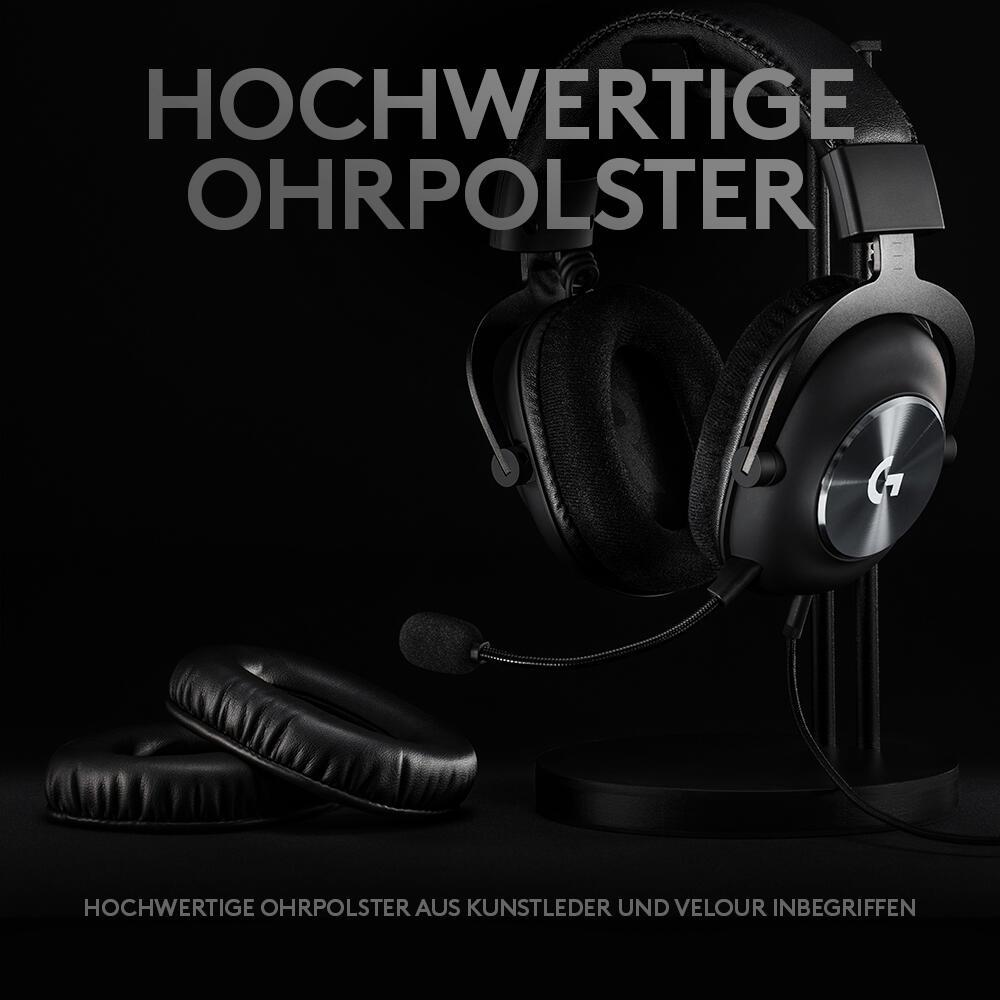 Logitech Headset Pro X Lightspeed / 981-000907 Schwarz