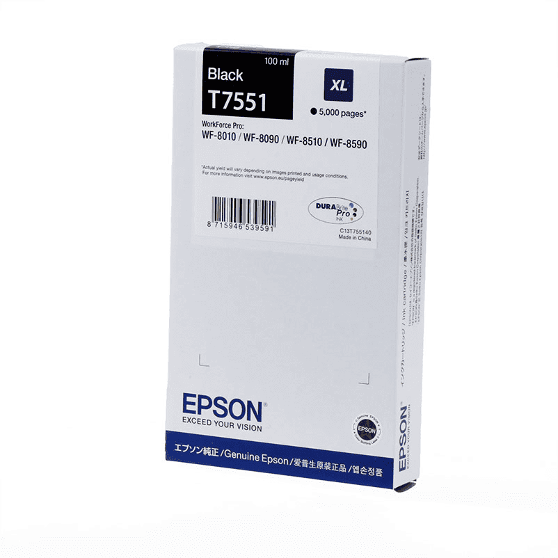 Epson Inchiostro T7551 / C13T755140 Nero