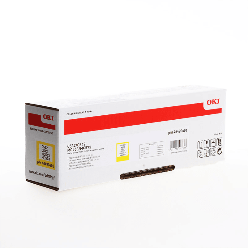 OKI Toner 46490401 Gelb