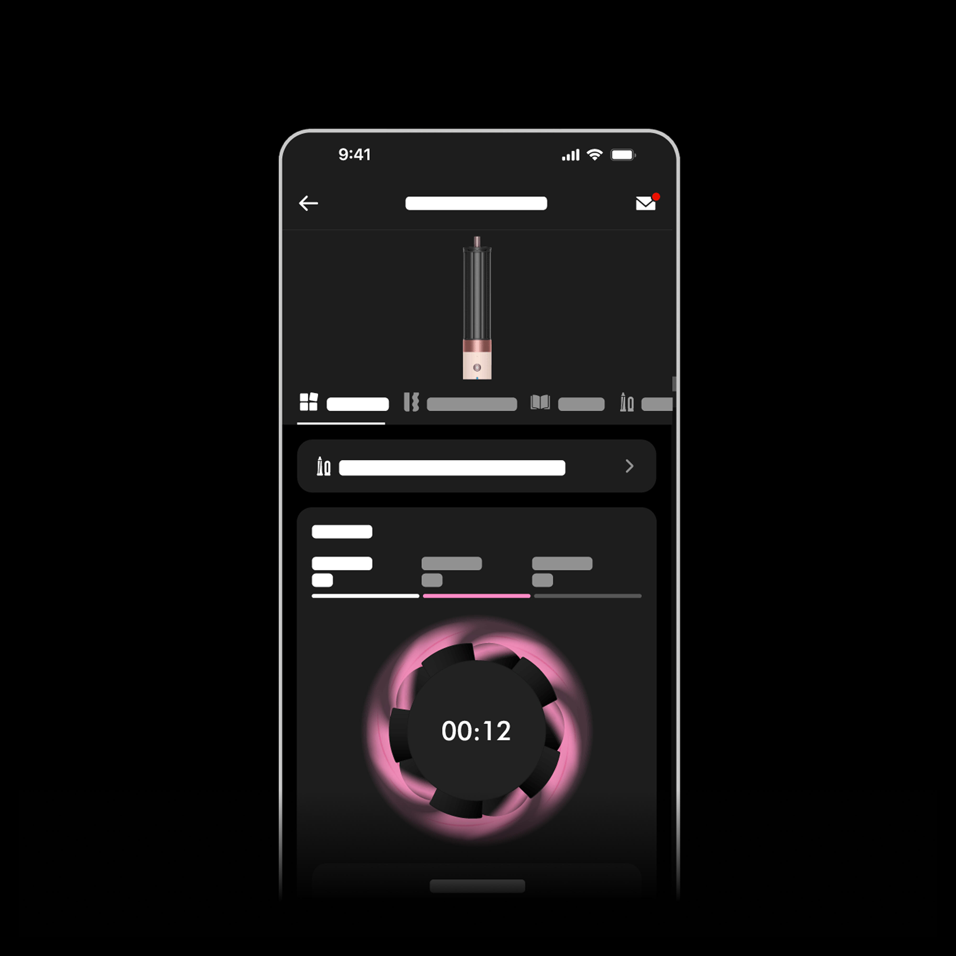 Dyson Fer à friser Airwrap Coanda Straight+Wavy / 598757-01 Rose, or rose