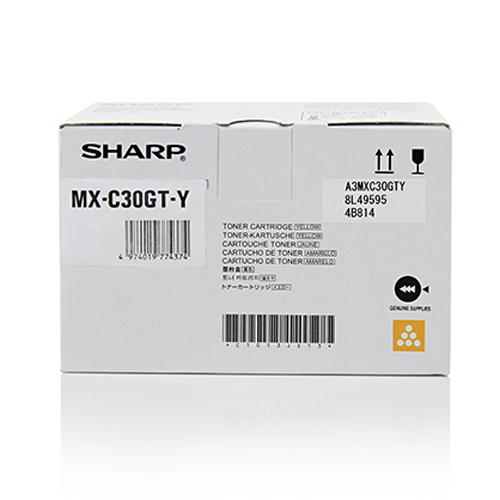 Sharp Toner MX-C30GTY / MXC30GTY Giallo Standard