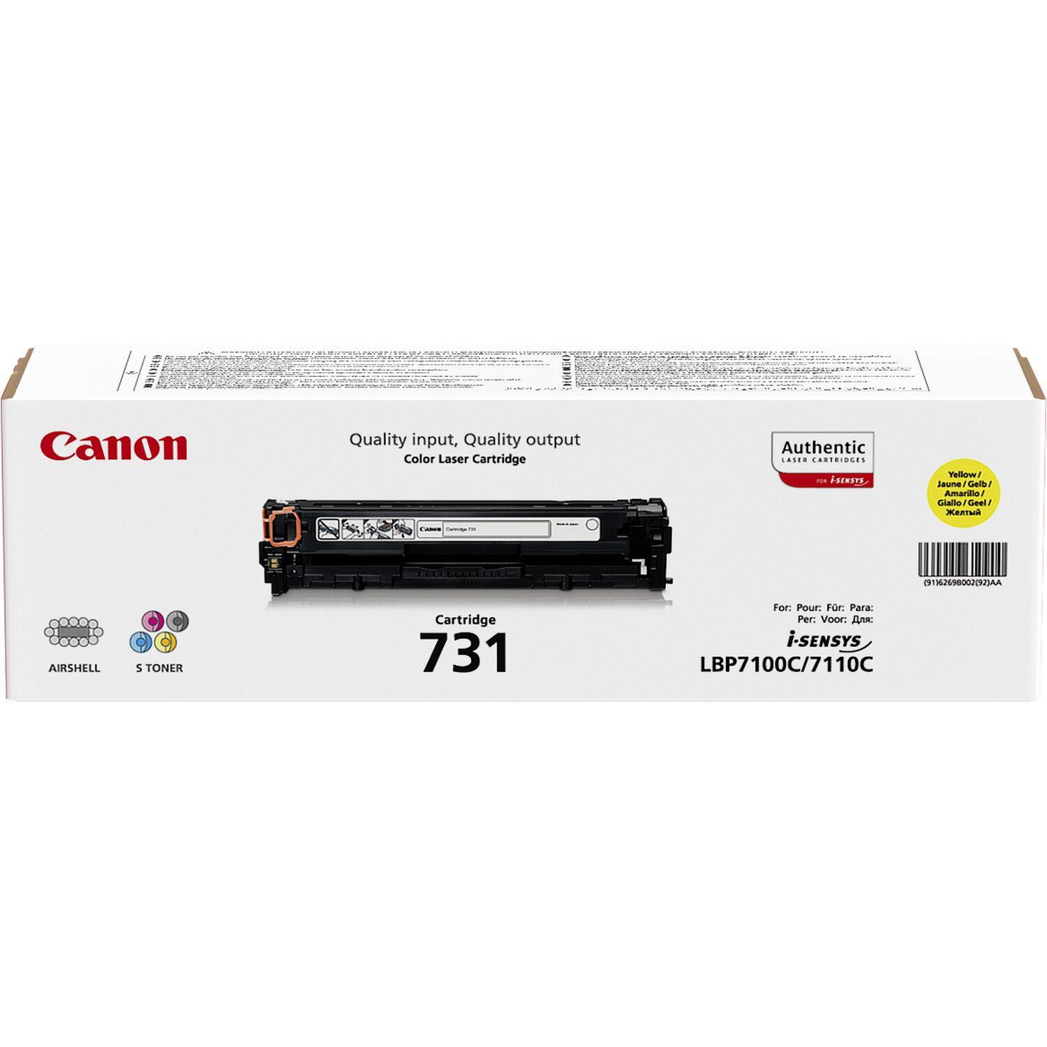 Canon Tóner 731 / 6269B002 Amarillo Standard