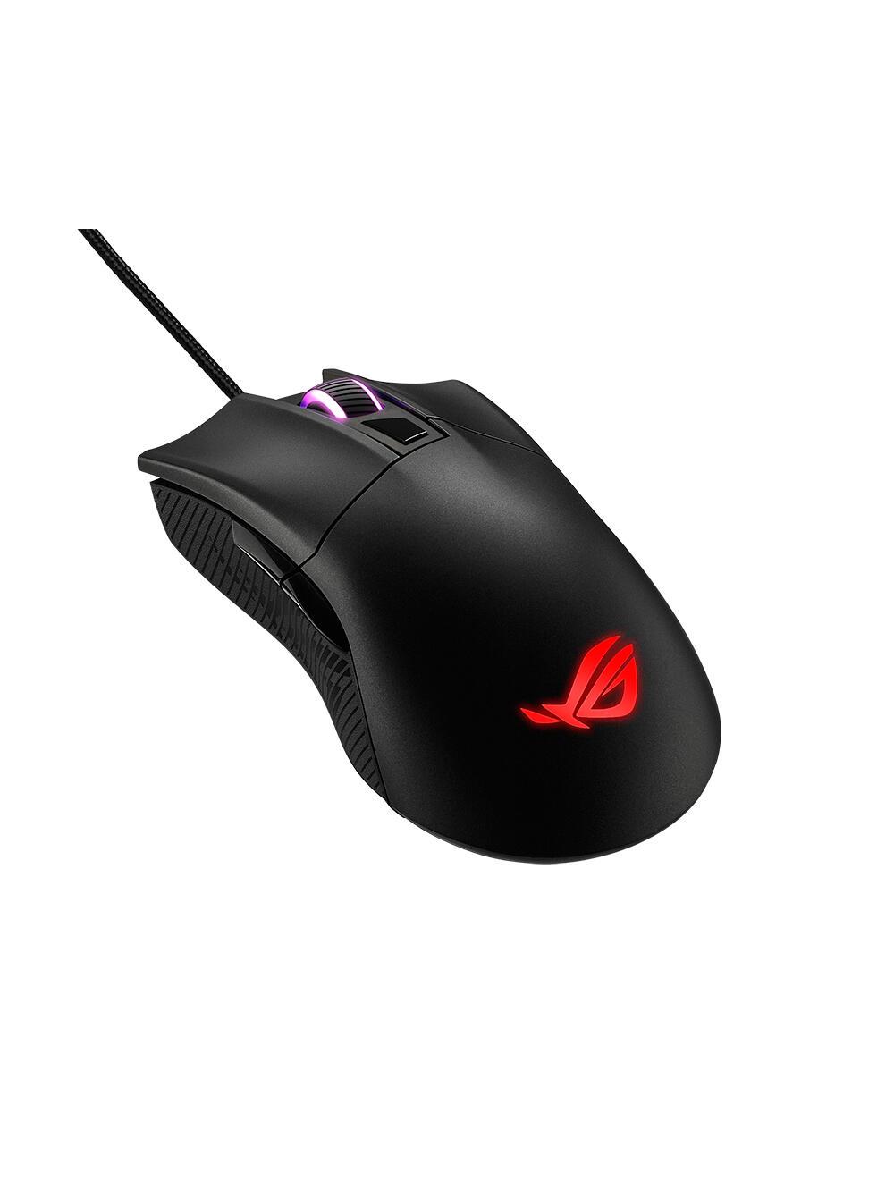 ASUS Mouse ASUS ROG Gladius II Core Gaming Mouse / 90MP01D0-B0UA00 Nero
