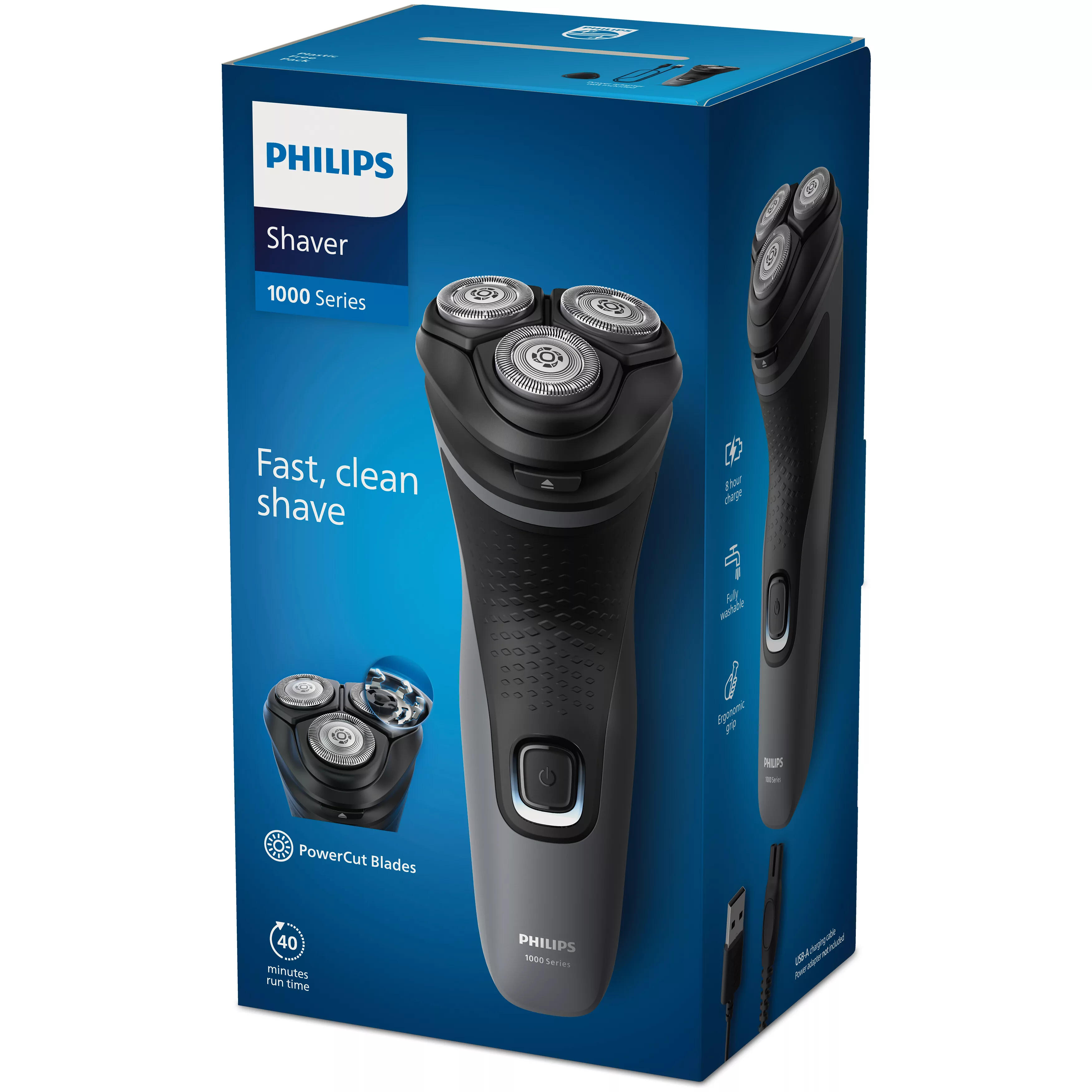 Philips Rasoio Series 1000 / S1142/00 Nero, grigio