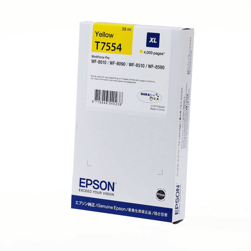 Epson Tinte T7554 / C13T755440 Gelb