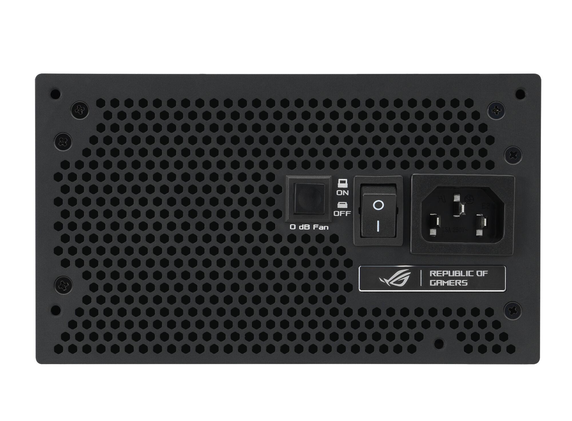 ASUS PC power supply unit ROG Strix 1200W Aura Ed. / 90YE00P0-B0NA00 Black