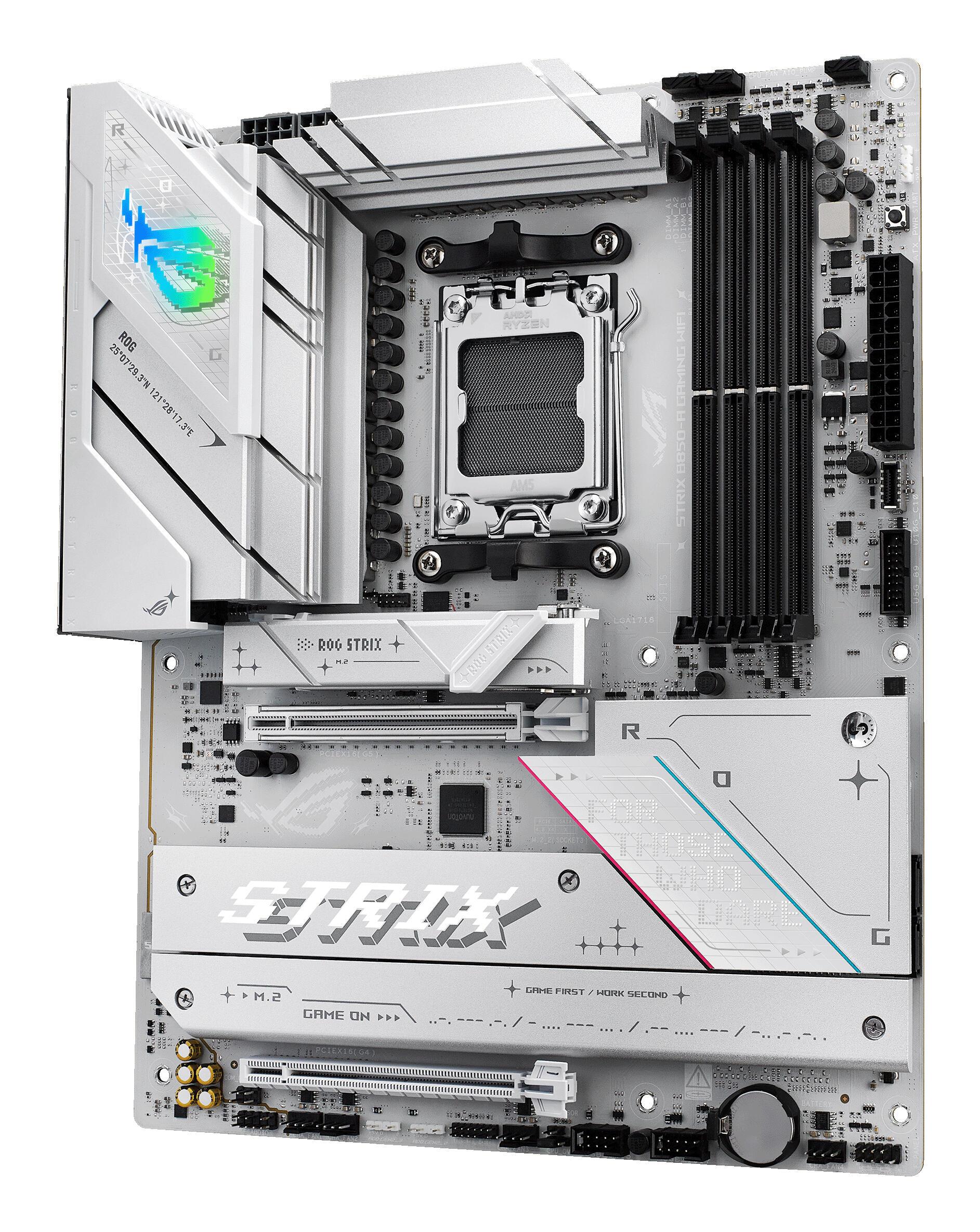 ASUS Carte mère ROG STRIX B850-A GAMING WIFI / 90MB1J50-M0EAY0 Blanc