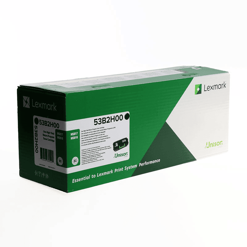 Lexmark Toner 53B2H00 Nero