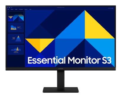 Samsung Monitor Essential LS24D304GAU / LS24D304GAUXEN Nero