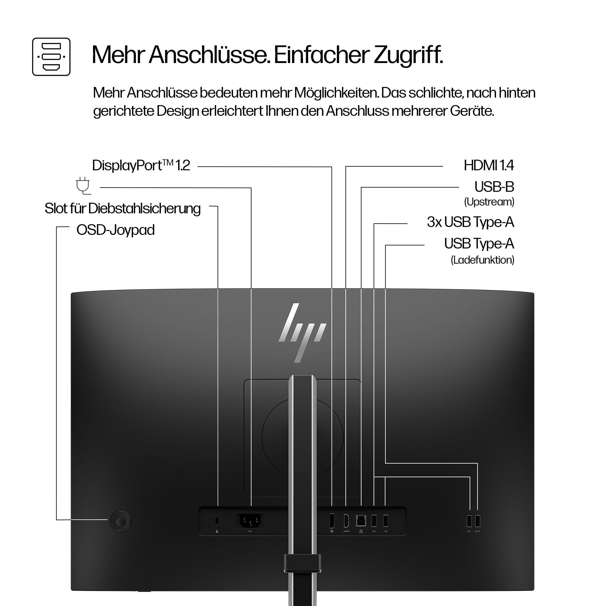 HP Monitor 524pn / 9D9A7AA#ABB Nero Standard 61 cm (24")
