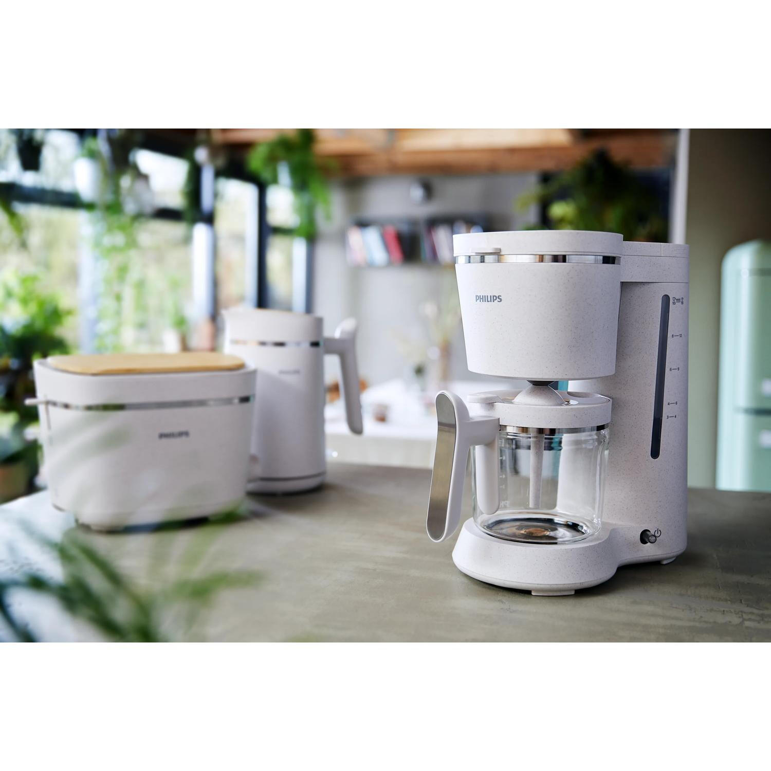 Philips Macchina da caffè con filtro Series 5000 Eco Edition / HD5120/00 Bianco