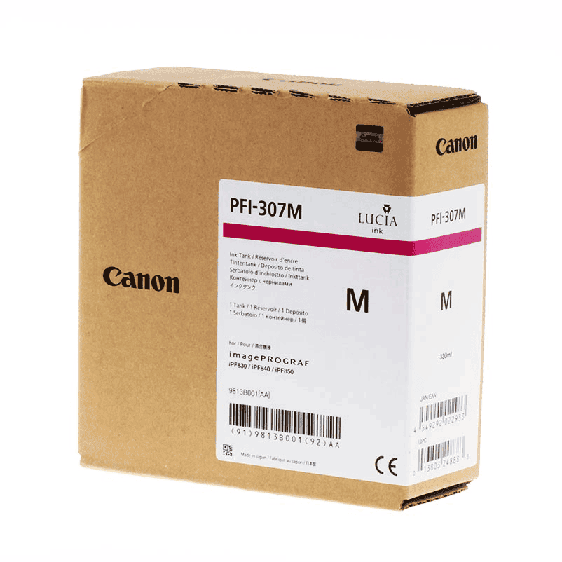Canon Tinta PFI-307M / 9813B001 Magenta