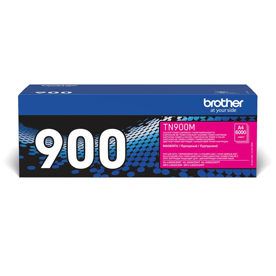 Brother Tóner TN-900M / TN900M Magenta Standard