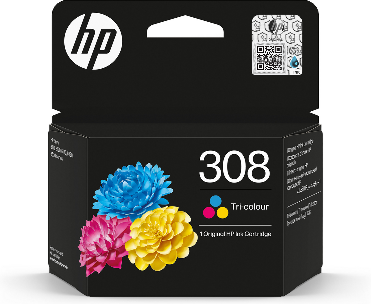HP Tinta 308 / 7FP20UE C,M,Y
