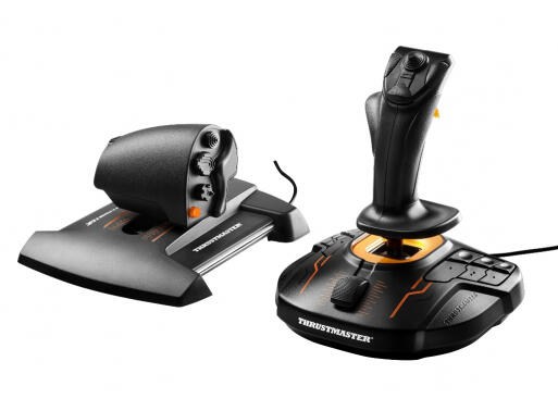 Thrustmaster Controller T.16000M FCS Hotas / 2960778 Schwarz, Orange