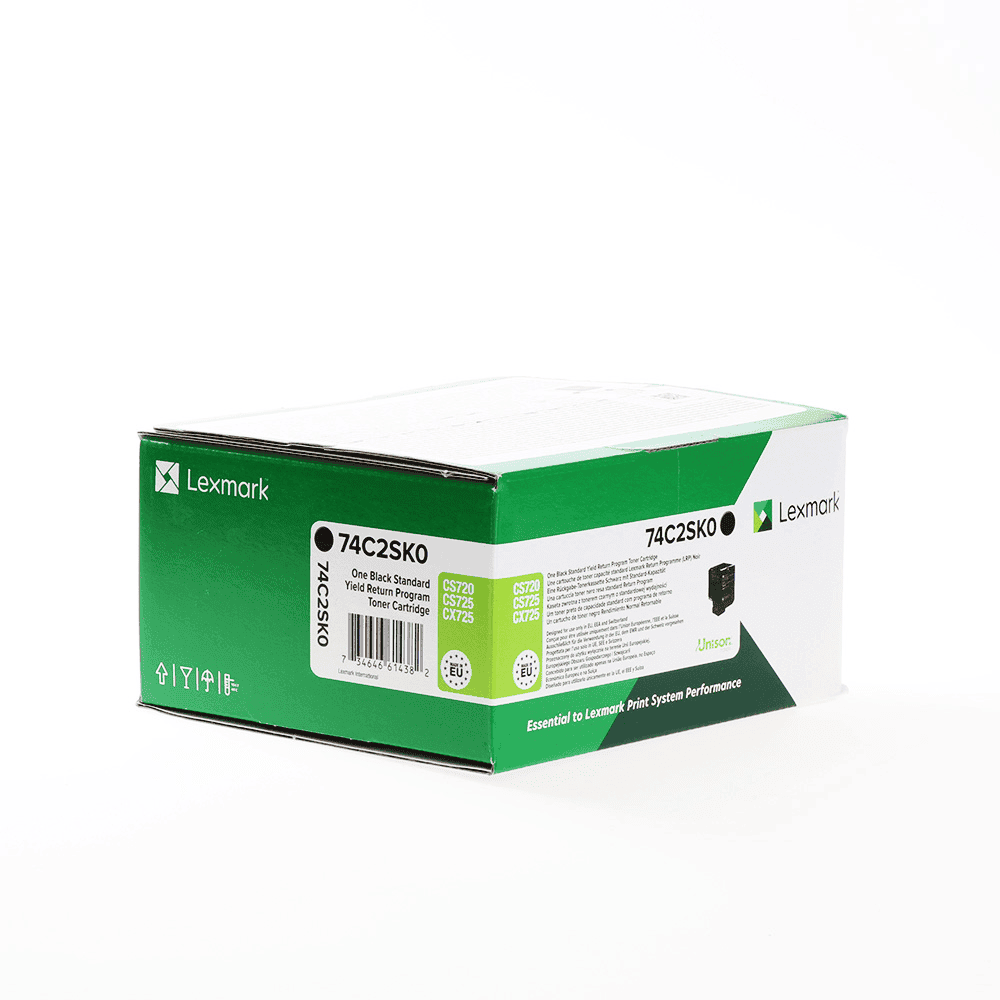 Lexmark Toner 74C2SK0 Schwarz XL