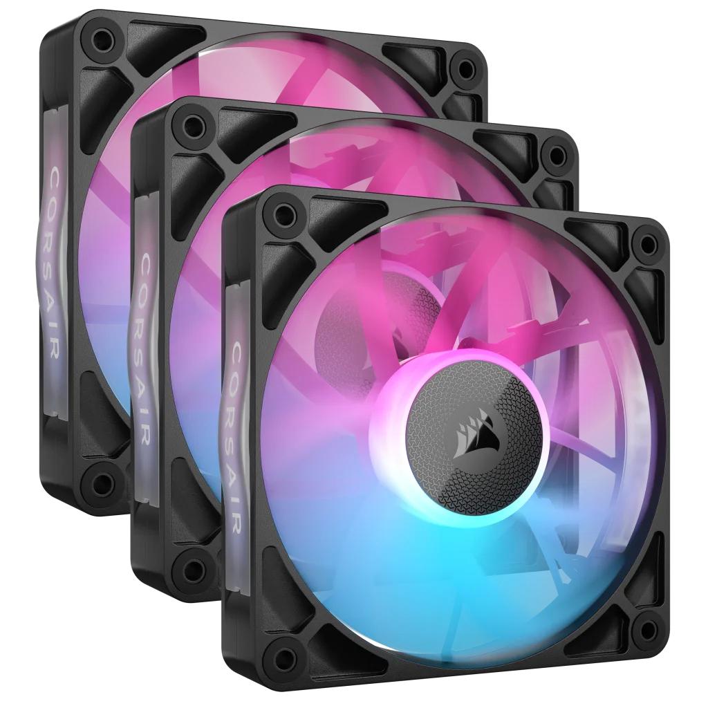Corsair Ventilatore RX120 RGB / CO-9051018-WW Nero 3-Pack