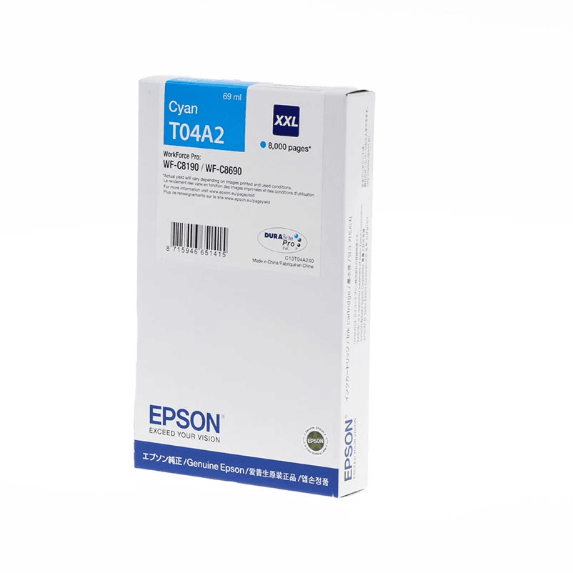 Epson Tinta T04A2 / C13T04A240 Cian
