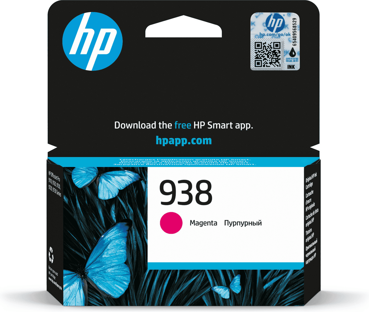 HP Tinte 938 / 4S6X6PE Magenta