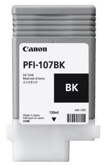 Canon Ink PFI-107BK / 6705B001 Black Standard