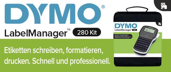 DYMO Dispositivo di etichettatura LM280KO / S0968990 Nero, argento
