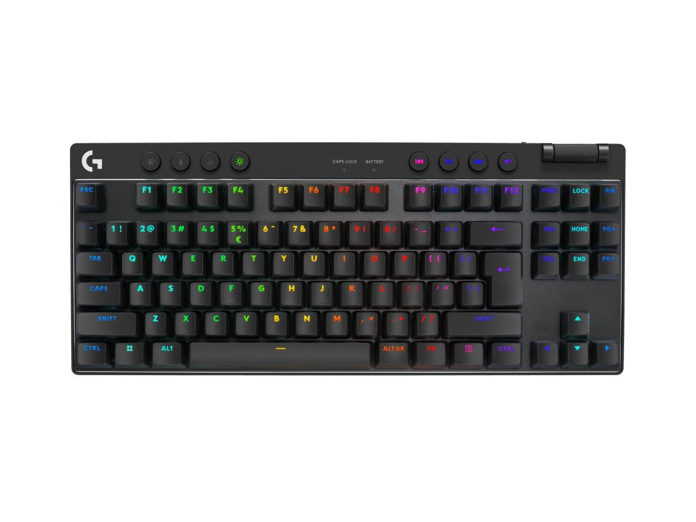 Logitech Teclado G Pro X TKL Lightspeed / 920-012136 Negro