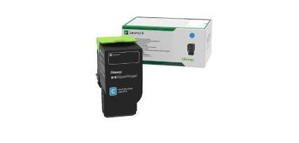 Lexmark Toner 782C / 78C20C0 Ciano Standard
