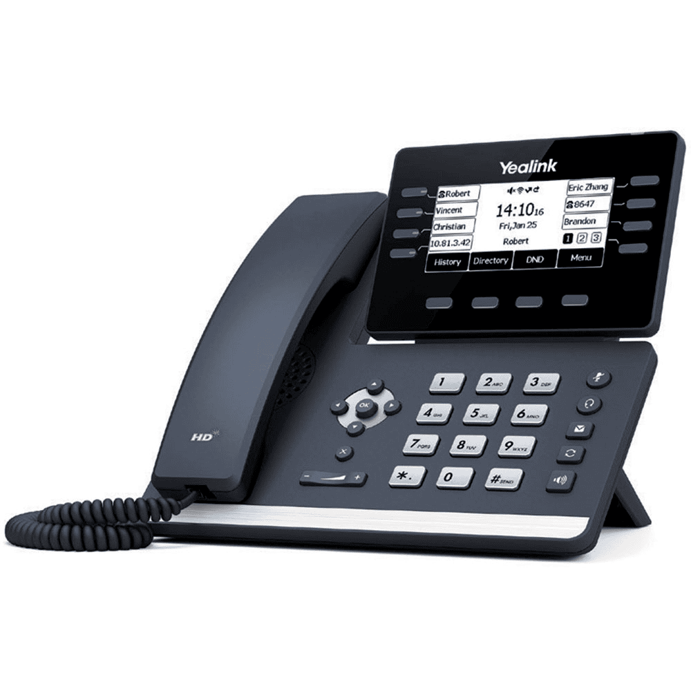 Yealink Telefon T53W / SIP-T53W Schwarz