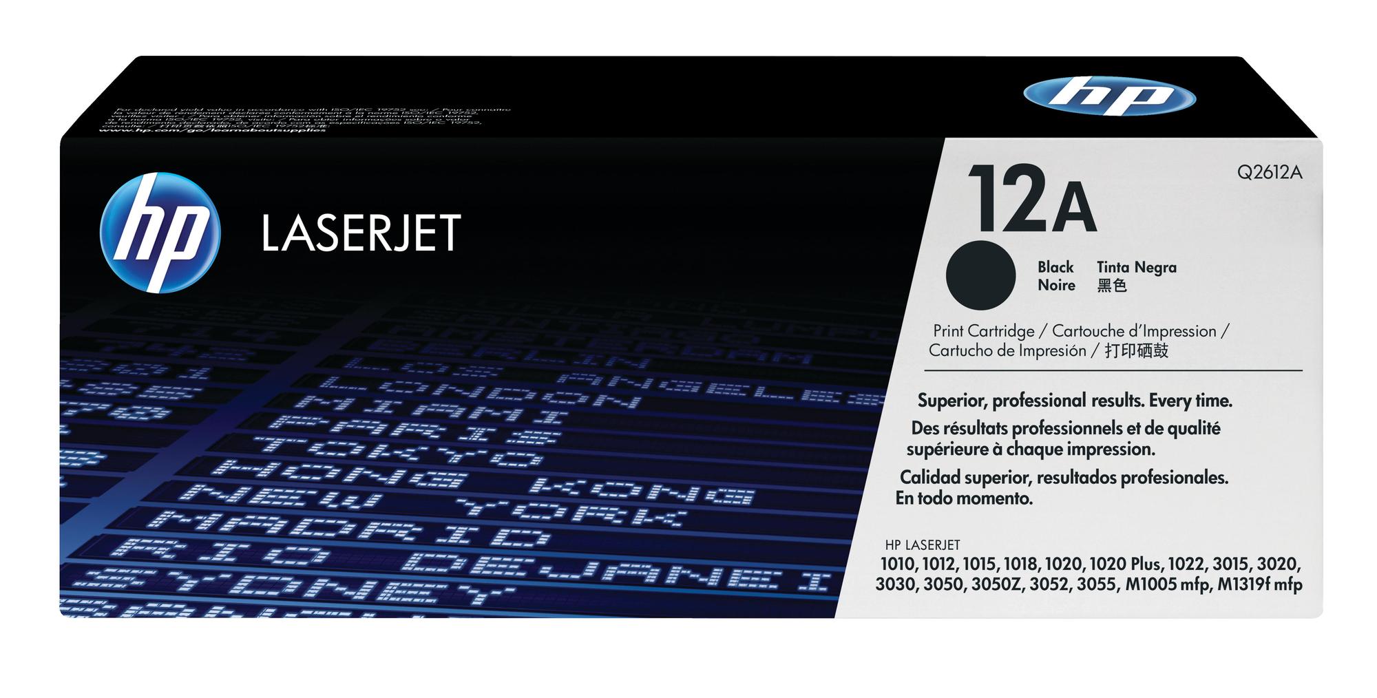 HP Toner 12A / Q2612A Nero Standard