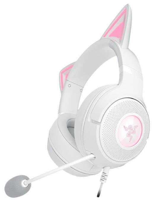 Razer Headset Kraken Kitty V2 White / RZ04-04730600-R3M1 Weiß
