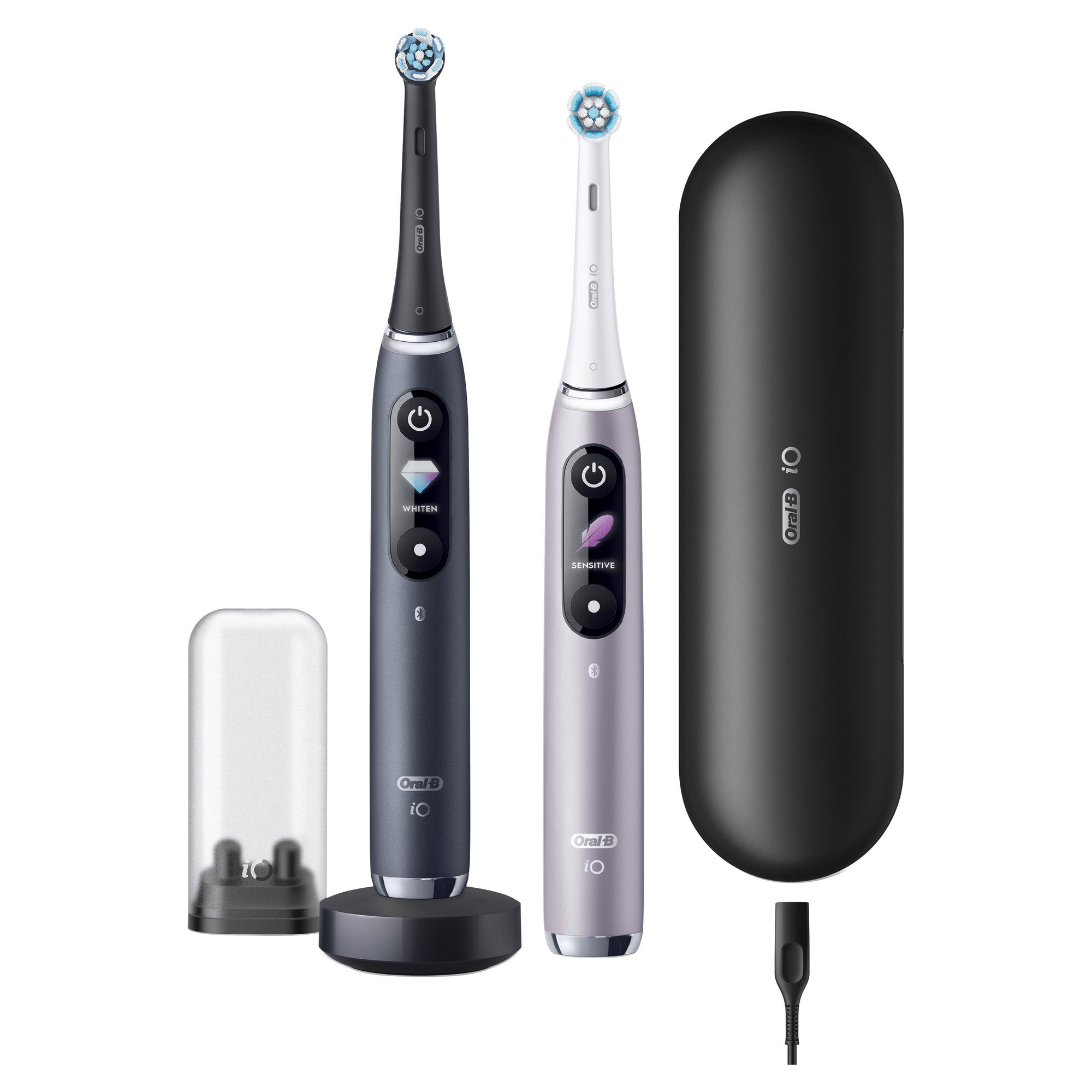 Oral-B Zahnbürste iO Series 9 Duo / 80363731 Schwarz, Silber