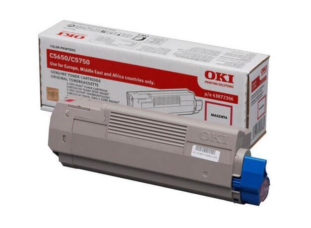 OKI Toner 43872306 Magenta Standard