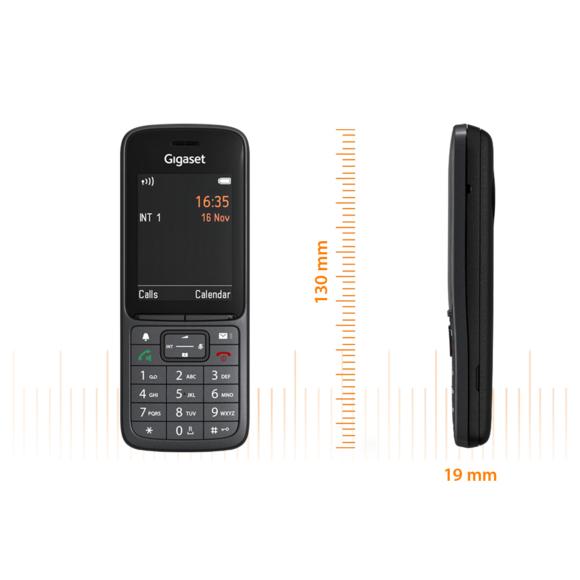 Gigaset Telefon SL800HP / S30852-H2975-R102 Anthrazit 6,1 cm (2.4")