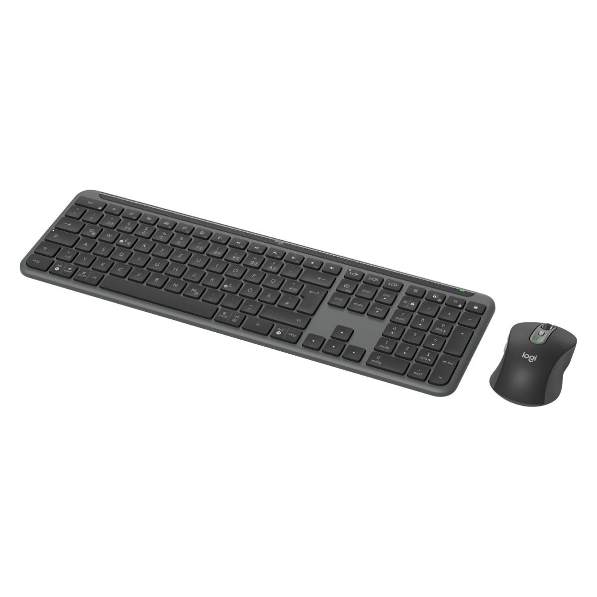 Logitech Mouse and keyboard set MK950 Signature Slim / 920-012483 Graphite Logitech Mouse and keyboard set MK950 Signature Slim / 920-012483 Graphite